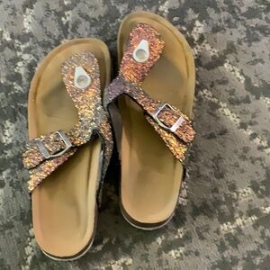 Glittery Sandals